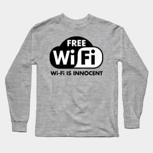 Free Wi-Fi Long Sleeve T-Shirt